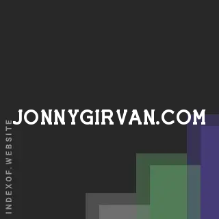 jonnygirvan.com by Asaduzzaman Aziz site -  Indexof