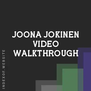 Joona Jokinen Video Walkthrough | Indexof