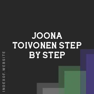 Joona Toivonen Step-by-Step | Indexof