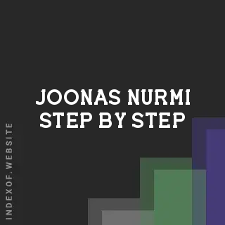 Joonas Nurmi Step-by-Step | Indexof