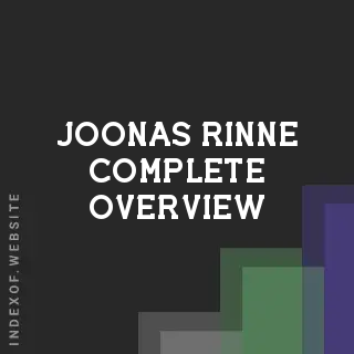 Joonas Rinne Complete Overview | Indexof