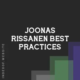Joonas Rissanen Best Practices | Indexof