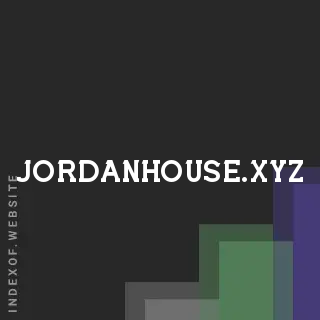 jordanhouse.xyz by Mst Khan site -  Indexof