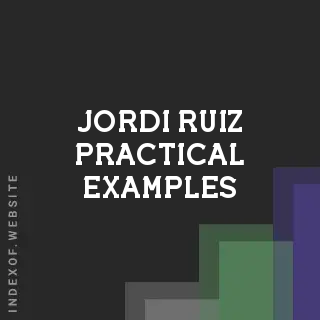 Jordi Ruiz Practical Examples | Indexof