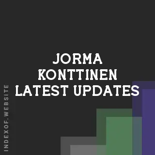 Jorma Konttinen Latest Updates | Indexof