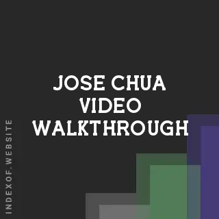 Jose Chua Video Walkthrough | Indexof
