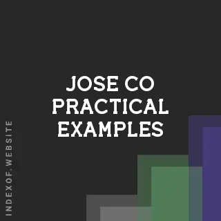 Jose Co Practical Examples | Indexof