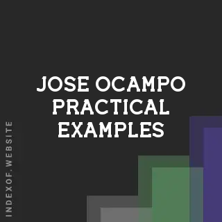 Jose Ocampo Practical Examples | Indexof
