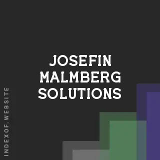 Josefin Malmberg Solutions | Indexof