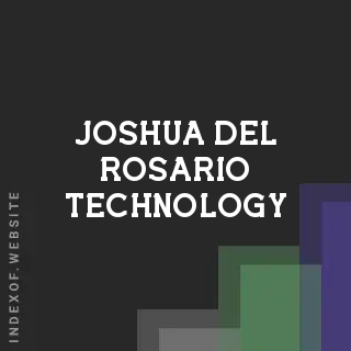 Joshua Del Rosario Technology | Indexof