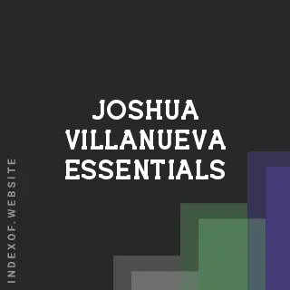 Joshua Villanueva Essentials | Indexof