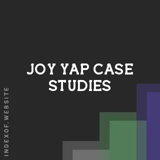 Joy Yap Case Studies | Indexof