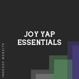 Joy Yap Essentials | Indexof
