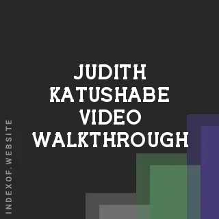 Judith Katushabe Video Walkthrough | Indexof