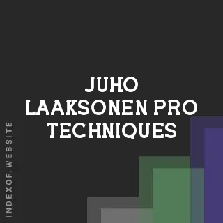 Juho Laaksonen Pro Techniques | Indexof