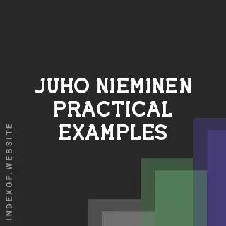 Juho Nieminen Practical Examples | Indexof