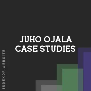 Juho Ojala Case Studies | Indexof