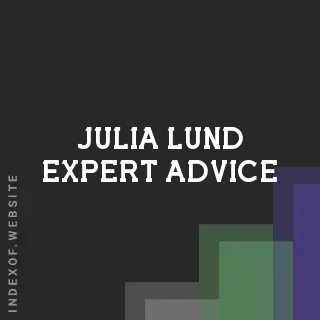 Julia Lund Expert Advice | Indexof