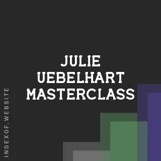 Julie Uebelhart Masterclass | Indexof
