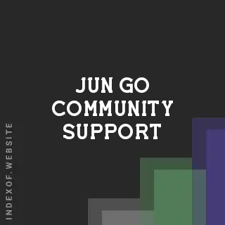 Jun Go Community Support | Indexof