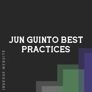 Jun Guinto Best Practices | Indexof