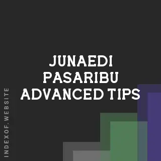 Junaedi Pasaribu Advanced Tips | Indexof