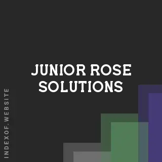 Junior Rose Solutions | Indexof