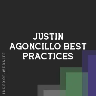 Justin Agoncillo Best Practices | Indexof