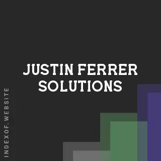 Justin Ferrer Solutions | Indexof