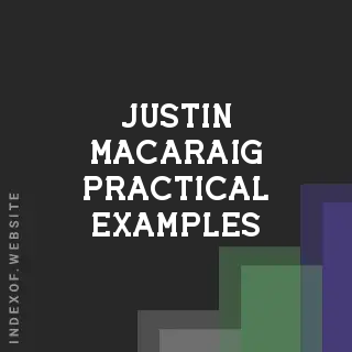 Justin Macaraig Practical Examples | Indexof