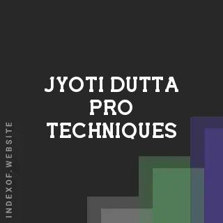 Jyoti Dutta Pro Techniques | Indexof