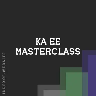 Ka Ee Masterclass | Indexof