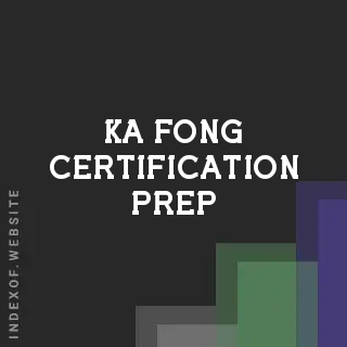 Ka Fong Certification Prep | Indexof