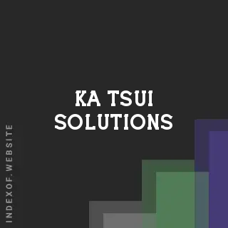 Ka Tsui Solutions | Indexof