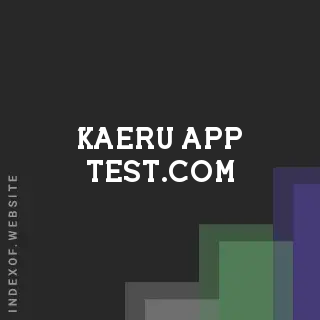 kaeru-app-test.com by Mirja Leppanen site -  Indexof