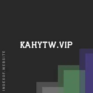 kahytw.vip by Pirjo Ojala site -  Indexof