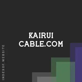 kairui-cable.com by Isabelle Rossi site -  Indexof