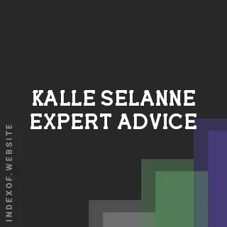 Kalle Selanne Expert Advice | Indexof
