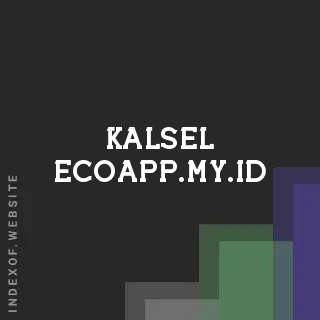 kalsel-ecoapp.my.id by Renato Figueiredo site -  Indexof
