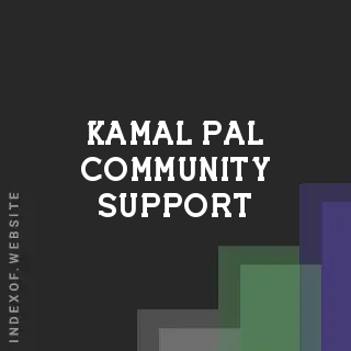 Kamal Pal Community Support | Indexof