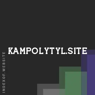 kampolytyl.site by Sesselja Valsdottir site -  Indexof