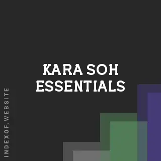 Kara Soh Essentials | Indexof