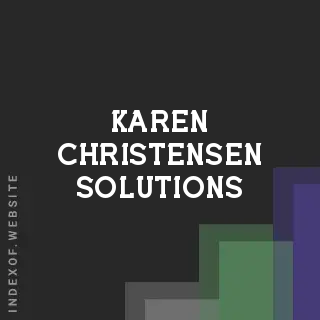 Karen Christensen Solutions | Indexof