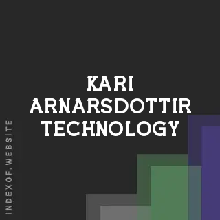 Kari Arnarsdottir Technology | Indexof