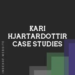 Kari Hjartardottir Case Studies | Indexof
