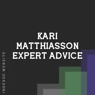 Kari Matthiasson Expert Advice | Indexof