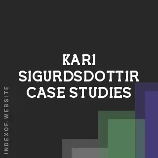 Kari Sigurdsdottir Case Studies | Indexof