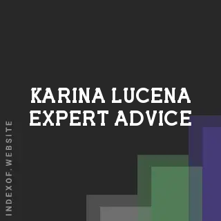 Karina Lucena Expert Advice | Indexof