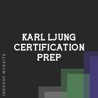 Karl Ljung Certification Prep | Indexof