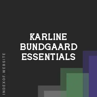 Karline Bundgaard Essentials | Indexof